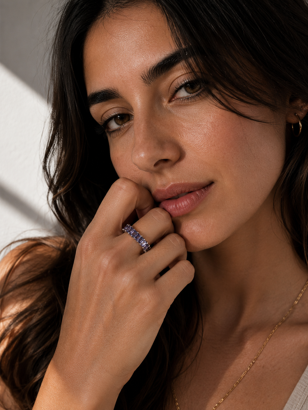 VIOLET ETERNITY ring