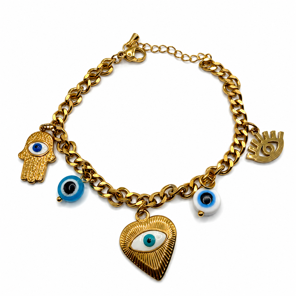 EVIL EYE charm bracelet