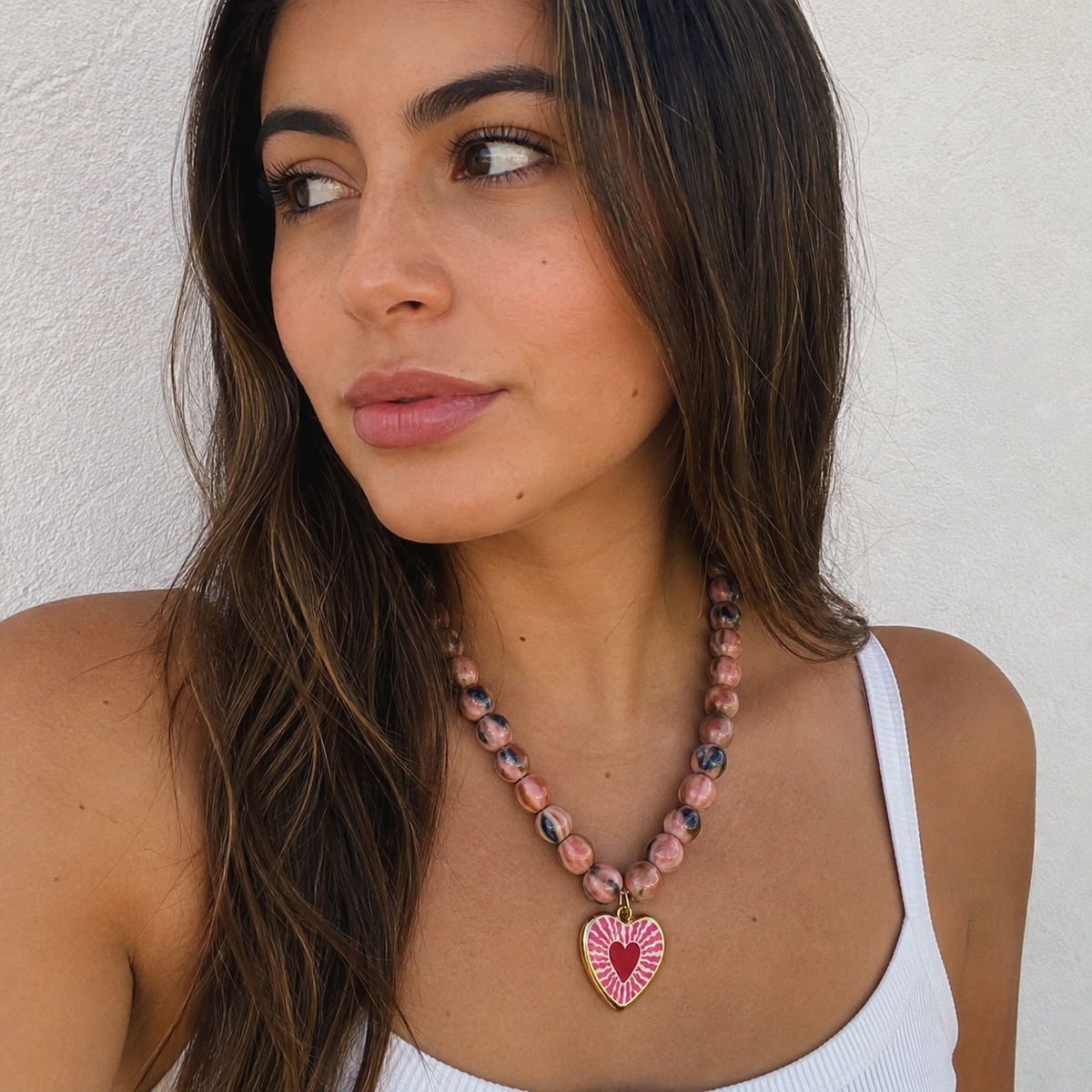 AMOUR HEART necklace