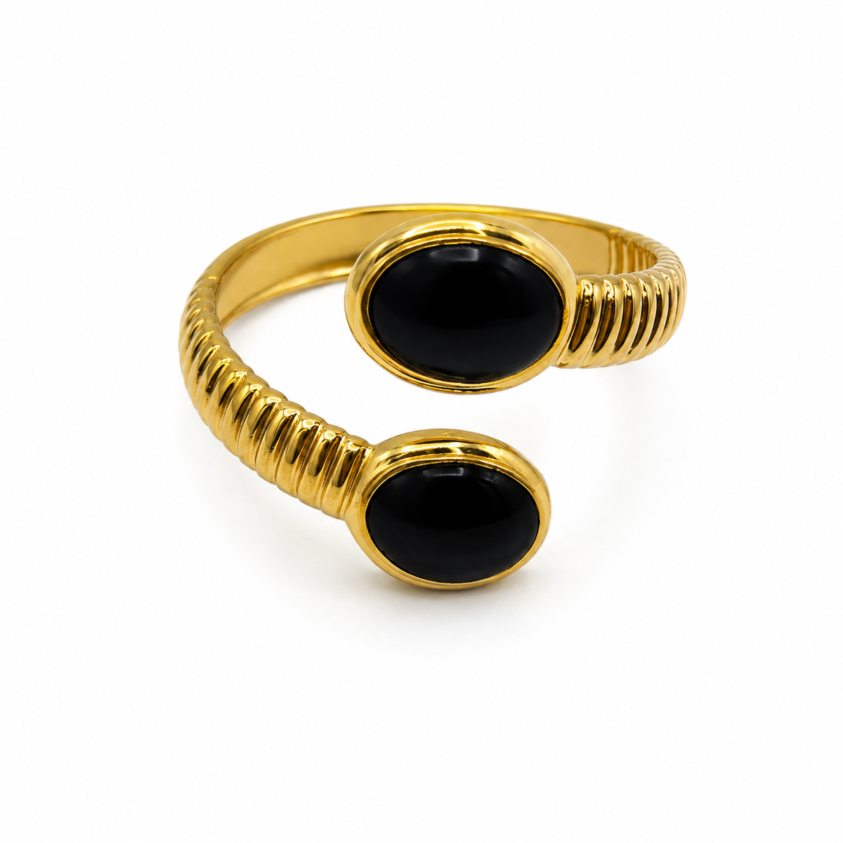IVORY DUO ring
