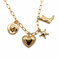 Wild Heart Charm Necklace