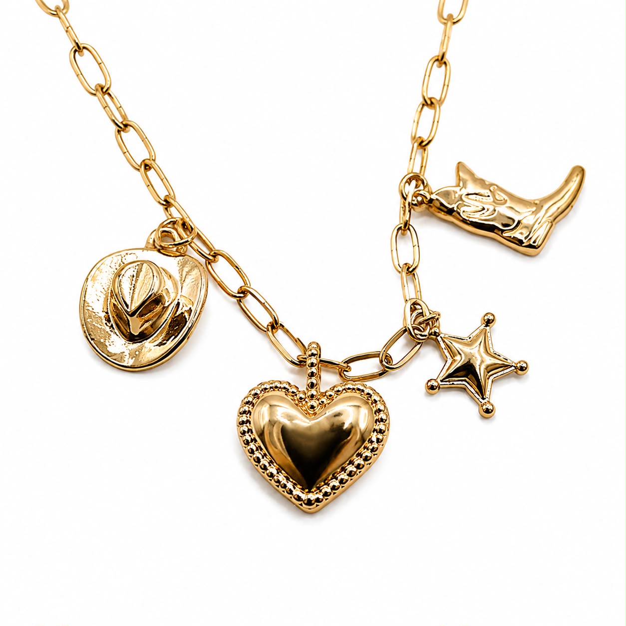 Wild Heart Charm Necklace