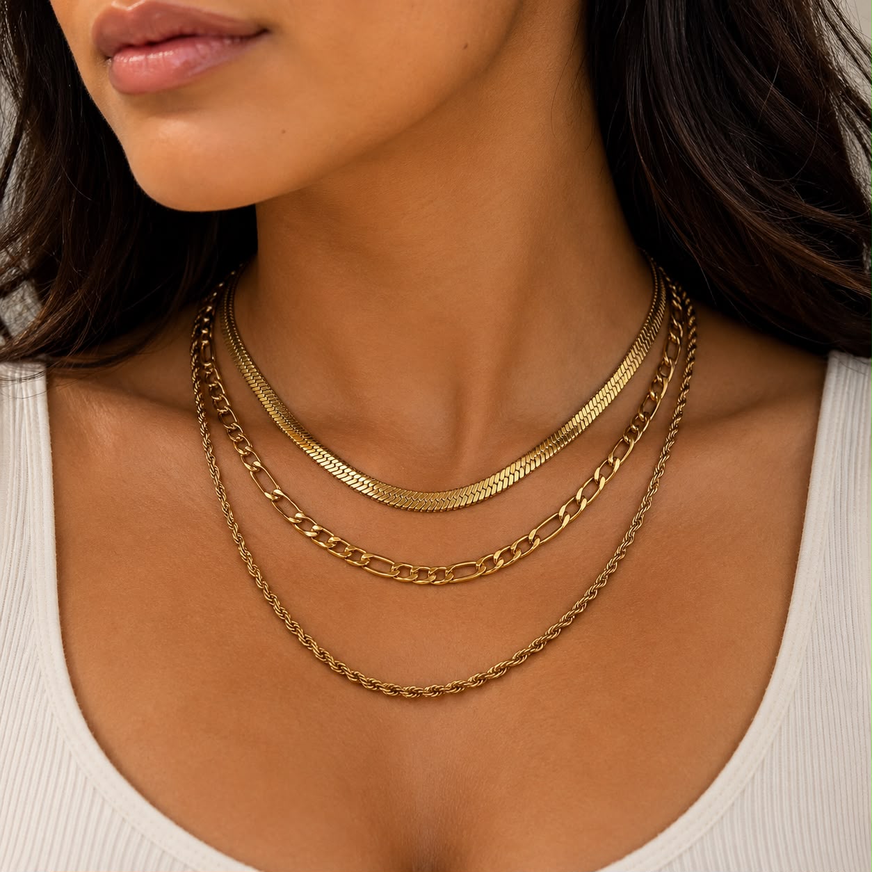 Golden Layers Necklace