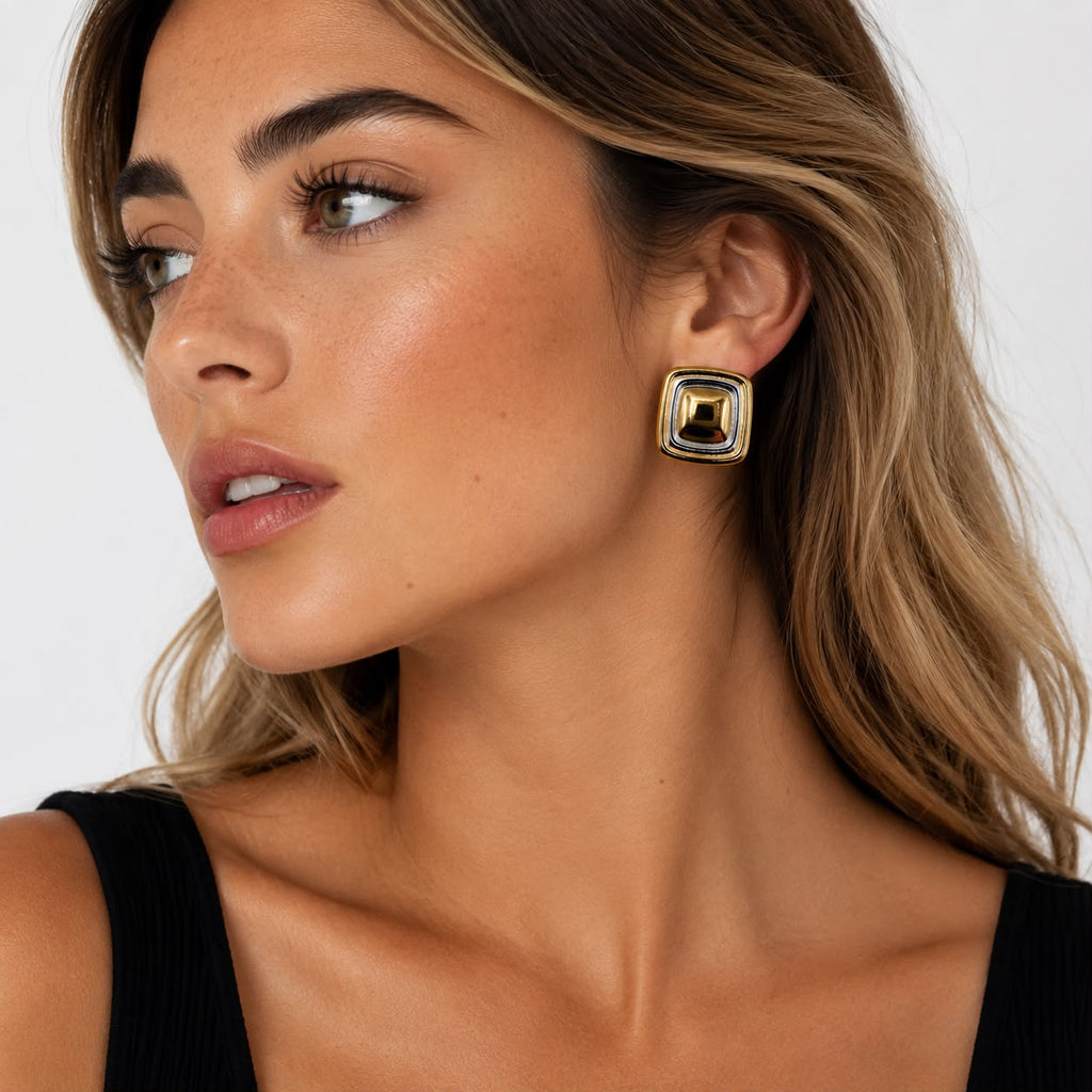 Luna Frame Earrings